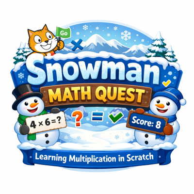 Math Snowman Scratch Code
